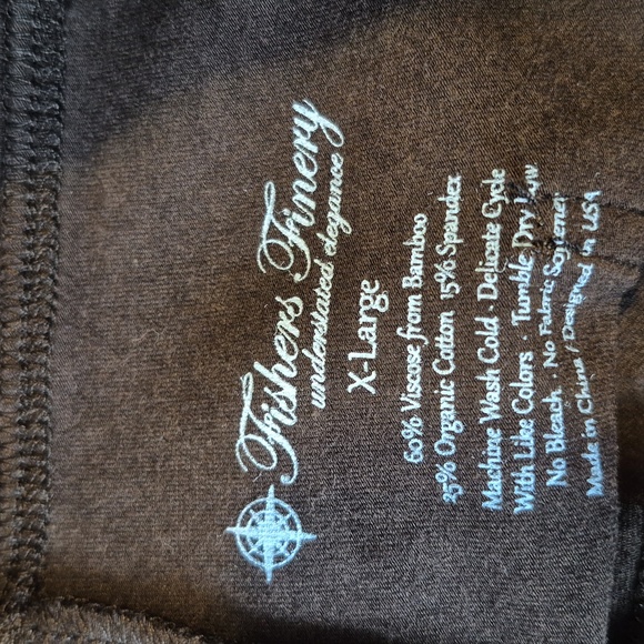 Fishers Finery women's size XL black full length pull on ponte pants EUC - Picture 6 of 6